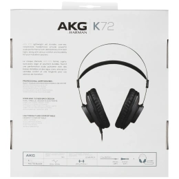 Проводные наушники AKG K72 черный 2016