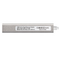 Кабель-адаптер ExeGate EXE-77U3T-45 USB3.0 -- 3xUSB3.0 + 1xRJ45 UTP 1000Mbps RTL8153, корпус алюминиевый, серебристый EX294185RUS