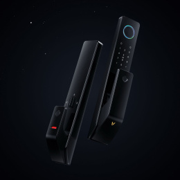 Умный дверной замок Viomi Guard 2 Pro LBT61C тип подключения: Bluetooth, монтаж на дверь, управление на корпусе или через приложение, встроенный аккумулятор 4200mAh, поддерживаемые экосистемы: Mi Home, материал корпуса: пластик, сталь, черный