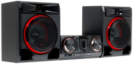 Минисистема LG CL65 черный/красный 950Вт FM USB BT CL65.DRUSLLX