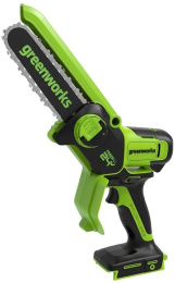 Цепная пила Greenworks GD24CSMNX аккум. 450Вт дл.шины:6" 15cm 1аккум. 2Ач ЗУ 2008707UA