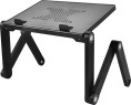 Стол для ноутбука Cactus CS-LS-T8-C, черный