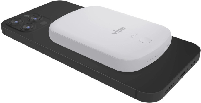 NONAME Мобильный аккумулятор Vipe Jake 5000mAh PD 20W 3A USB-C беспров.зар. белый VPPBJAKE5KSTWH