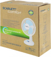 Вентилятор настольный SCARLETT SC-DF111S07,  белый