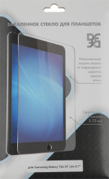 Защитное стекло DF sSteel-79 для Samsung Galaxy Tab A7 Lite,  8.7", прозрачная, 1 шт