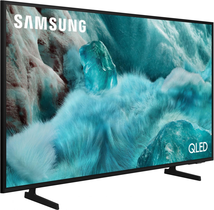 50" Телевизор Samsung QE50Q7FAAUXRU QLED, 4K Ultra HD, СМАРТ ТВ, Tizen OS, черный
