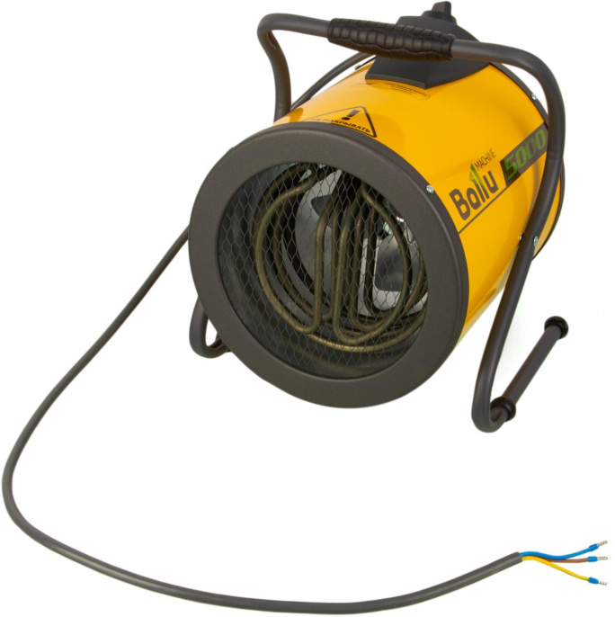 Электрическая тепловая пушка Ballu BHP-P-5,  4.5кВт, желтый