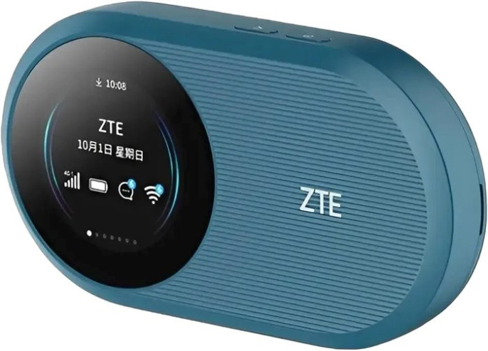 Мобильный 4G Wi-Fi роутер ZTE U10S Pro (темно-синий) 802.11ax (Wi-Fi 6), 2.4 ГГц