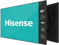 Коммерческий дисплей Hisense 86DM66D 86″, 3840х2160, частота обновления: 60 Гц, яркость: 500 кд/м2, контрастность: 1200:1, Wi-Fi, Bluetooth, ОС: Android 11