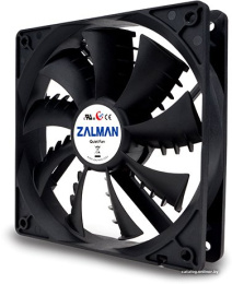 Вентилятор для корпуса Zalman ZM-F2 Plus SF крепление на винтах, подшипник скольжения sleeve , 1500об/мин, 23dB A , 92х92х25мм, 70г