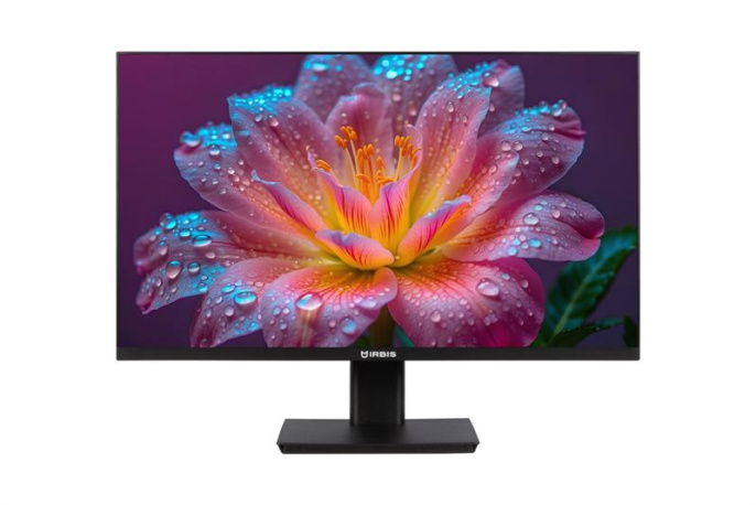 Монитор IRBIS SMARTVIEW 24 23.8'' LED Monitor 1920x1080, 16:9, IPS, 250 cd/m2, 1000:1, 3ms, 178°/178°, VGA, HDMI, DP, Audio output, 100Hz, Speak, Tilt, VESA, Внутр. Бп, Black 3y China