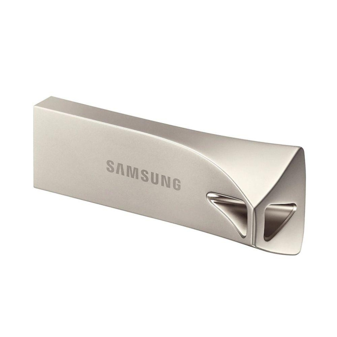 Samsung Drive 64Gb BAR Plus, USB 3.1, 200 МВ/s, серебристый MUF-64BE3/APC/CN