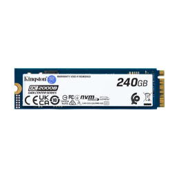 SSD накопитель Kingston DC2000B 240ГБ, M.2 2280, PCIe 4.0 x4, NVMe, M.2 [sedc2000bm8/240g]