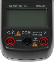 Клещи токоизмерительные MASTECH MS2001C, измер.ток: переменный [13-1310]
