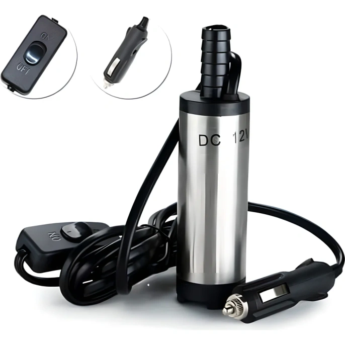 Погружной насос для перекачки дизельного топлива petroll filling 12v 38мм Петролл 1024