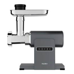 Электрическая мясорубка RAGEX R804, 2400Вт, цвет: 200 серая