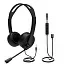 Гарнитура проводная Silex Clarity U16A-ENC Silex Clarity U16A Binaural Stereo headset with noise cancelling mic and Enahnced Noise Cancellation