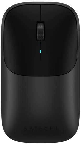 Мышь Satechi Slim EX (черный) Беспроводная Wireless Multi-Mode Mouse BT&GHz. Цвет: черный космос (ST-MEXC)