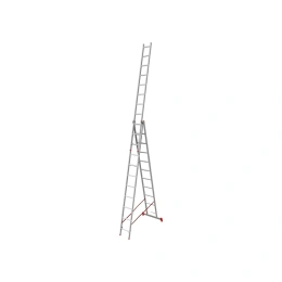 Алюминиевая трехсекционная лестница STARTUL PRO 709 см ST9942-11