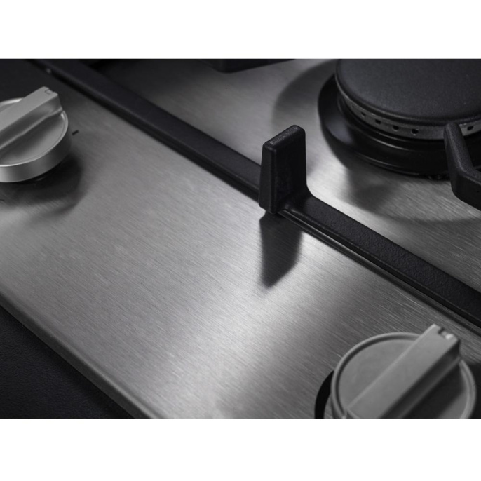 Встраиваемые газовые панели ASKO/ Арт. 476653 ПРОМО ; газовая, 4.8 х 60 х 52.6, 4 конфорки, конфорка повышенной мощности Super Vario Wok, механическое управление, поворотные переключатели, цвет: нержавеющая сталь HG1666SB