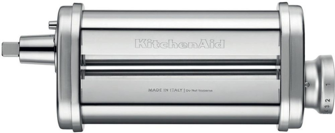 Насадка для раскатки теста KitchenAid Насадка для раскатки теста, нержавеющая сталь (5KSMPSA)