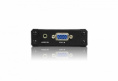 ATEN VC180-AT-G Конвертер, VGA+AUDIO HDMI, HD-DB15+MINI-JACK HDMI, Female, DC 5.3V, 1920x1200 DDC2B;1080p
