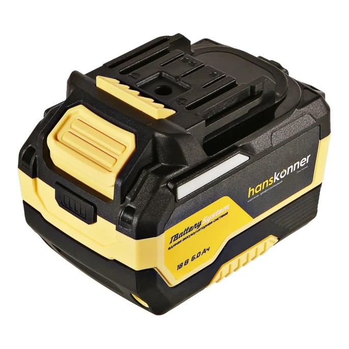 Аккумулятор Hanskonner 18 В, 1BatterySystem, 6.0 Ач HBP2006
