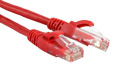 Патч-корд LanMaster вилка RJ-45, вилка RJ-45, кат.5E, ПВХ, 0.5м, красный [twt-45-45-0.5-rd]