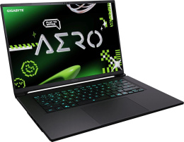 Ноутбук Gigabyte Aero X16 1VH Ryzen AI 7 350 16Gb SSD512Gb NVIDIA GeForce RTX 5060 8Gb 16" IPS QHD+ 2560x1600 без ОС black WiFi BT Cam 1VH93KZC93AD