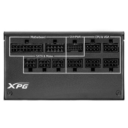 Блок питания XPG CYBERCORE II 1000W 80+ Platinum, полностью модульный CYBERCOREII1000P-BKCEU