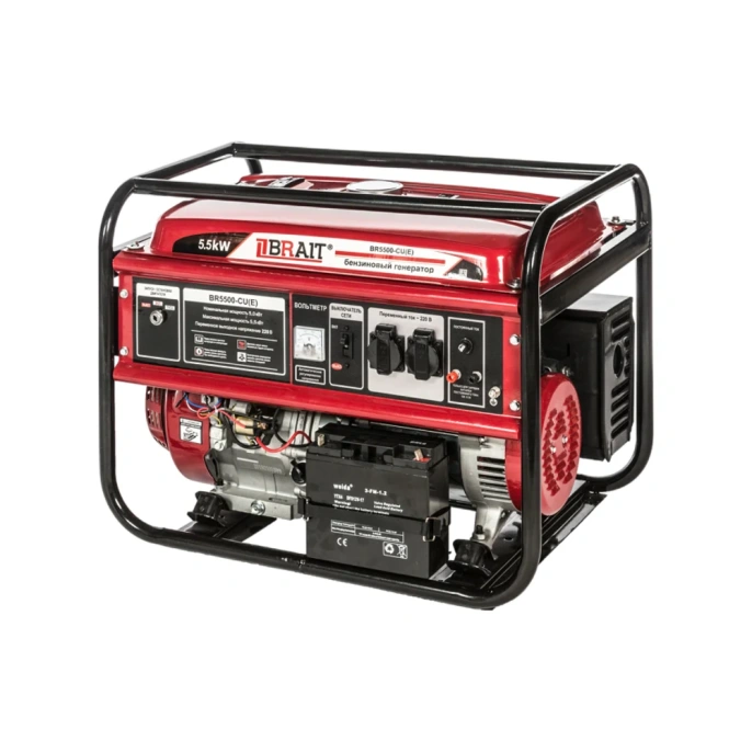 Бензиновый генератор BRAIT BR5500-CU Е 02.01.014.029