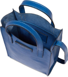 Сумка женская The Bridge Mirra 04340301/EJ синий натур.кожа