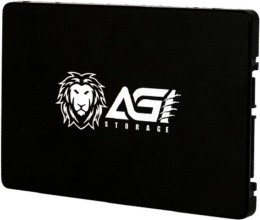 Накопитель SSD AGI AI238 256GB AGI250GIMAI238-BK 2.5", SATA 3.0, 3D QLC NAND, скорость чтения/записи: 540/500MB/s