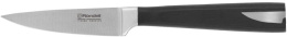 Нож кухонный Rondell Cascara RD-689, универсальный, для овощей, 90мм, заточка прямая, стальной, черный