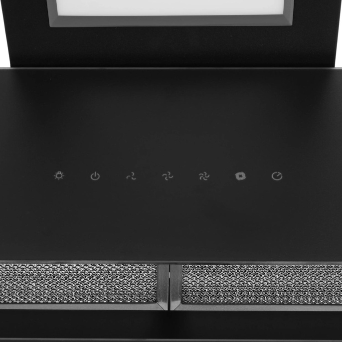 Вытяжка каминная HAIER HVX-W682CB,  сенсорное управление,  черный [td0044973ru]