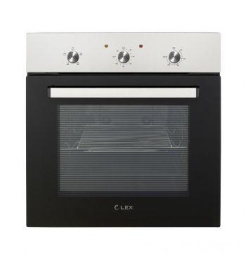 Духовой шкаф электрический LEX EDM 041 IX,  62л,  нержавеющая сталь