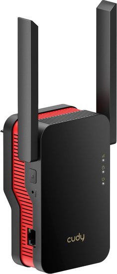 Повторитель беспроводного сигнала Cudy RE3000 AX3000 Wi-Fi черный