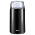 Кофемолка Centek черный 250 Вт, 45 г, 5 чашек ароматного кофе, прозрачная крышка CT-1360 Black