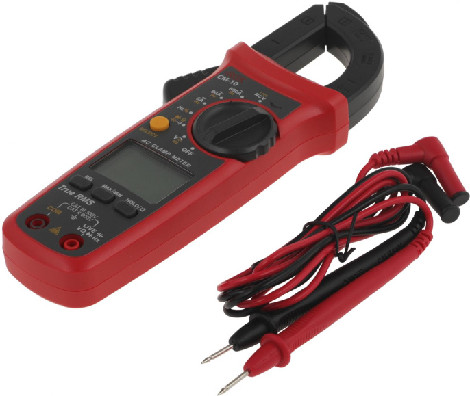 Клещи токоизмерительные RGK CM-10, измер.ток: переменный/постоянный [776417]