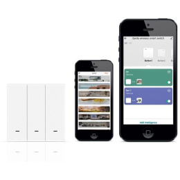 Беспроводной переключатель MOES ZigBee 3-Gang Wireless Switch ZT-B-EU3