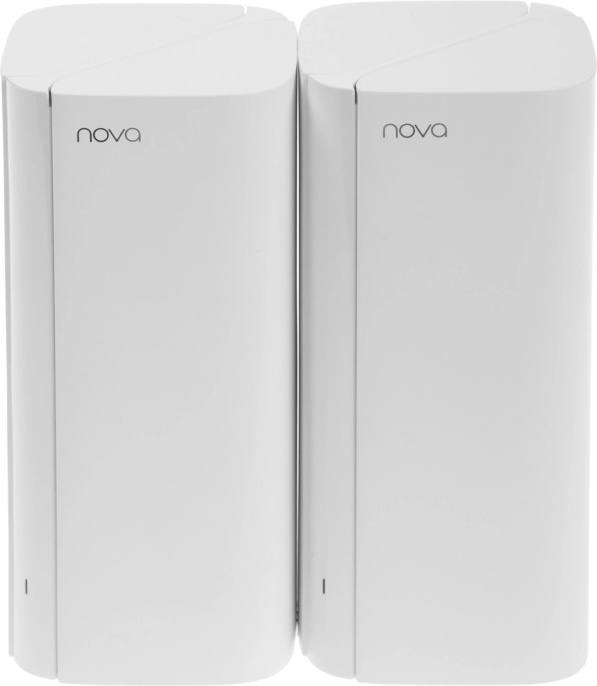 Бесшовный Mesh роутер Tenda EX12 (EX12(2-PACK)) AX3000 10/100/1000BASE-TX белый (упак.:2шт)