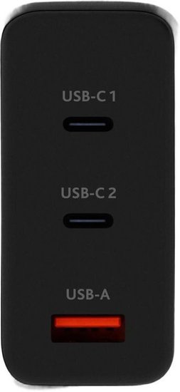 Сетевое зарядное устройство TTEC 2SCG03S SmartCharger 65W PD/GAN USB-C Travel Charger. Цвет: черный