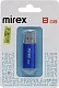 Накопитель Mirex Unit Aqua 13600-FMUAQU08 USB2.0 Flash Drive 8Gb (RTL)