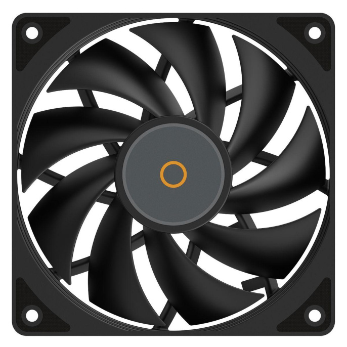 Вентилятор для корпуса Ocypus Gamma F12 BK Gamma-F12-BK1NN00X-GL размер вентилятора: 120х120х25мм, гидродинамический подшипник, 1300об/мин, 44.55CFM, 24.5dB A , 157г