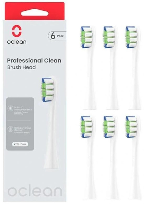 Набор сменных насадок OCLEAN Professional Clean P1C1 W02,  2 шт [c04000269]