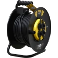 Силовой удлинитель на катушке Inforce 4 гнезда, с/з КГт 3х1,5 16A 30м IP44 GRANITE ZG 09-15-01