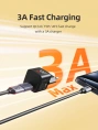 Адаптер CABLETIME CP81G (CT-CMAF10-AG) 10 Гбит/с USB3.2 USB-C Male to USB -A Female OTG алюминий