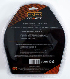 Набор проводов Edge EDC-PK400 красный/черный