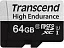 Карта памяти Карта памяти/ Transcend 64GB microSDXC Class 10 UHS-I U1, R100, W45MB/s without SD adapter