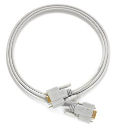 Greenconnect Кабель 1.5m 0-модемный COM RS-232 линковочный, DB9/DB9 9M/9M, серый, 30 AWG, GCR-50657